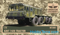 KZKT-7428 Tractor (resin kit & PE set)