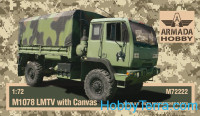 M1078 2,5ton LMTV US 4x4 truck w/canvas (resin kit & PE set)