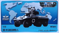 Brazilian 6x6 armored car EE-9 Cascavel I. (resin kit & PE set)