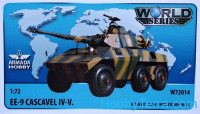 Brazilian 6x6 armored car EE-9 Cascavel IV. (resin kit & PE set)
