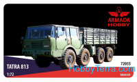 TATRA 813 KOLOS 8 wheeled heavy truck and prime mover (resin kit & PE set)
