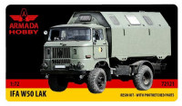 IFA W50 NVA LAK truck (resin kit & PE set)