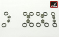 GAZ-AAA / BA-3/6/9/10 wheels set (12pcs.), updated