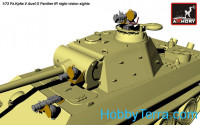 Armory  AC7332 Pz.Kpfw.V Ausf.G Panther IR night vision sights