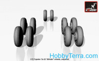 Armory  AW72043 Wheels set 1/72 for Tu-22 'Blinder'