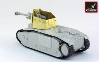 Armory  10,5cm leFH 18-3 auf Geschutzwagen B2(f), for Trumpeter Char B1bis kit