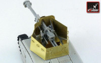 Armory  10,5cm leFH 18-3 auf Geschutzwagen B2(f), for Trumpeter Char B1bis kit