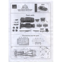 Armory  M72601 ZiS-110 staff car limousine, full kit