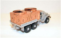 Armory  PE 7210 Ural-4320 armoured guntruck with barbetts