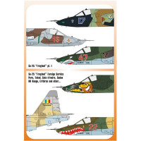 Authentic Decal  7247 Su-25 Frogfoot Foreign Service