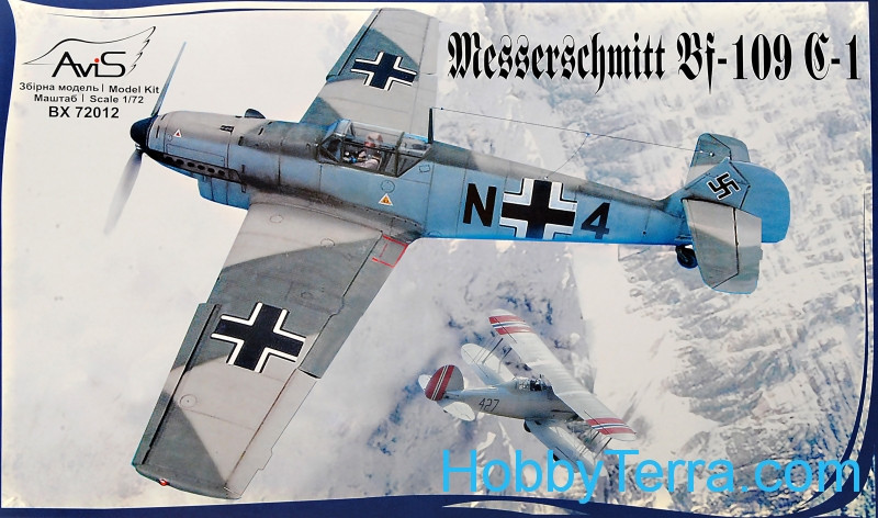 Avis  Messerschmitt Bf-109 C-1 WWII German fighter