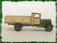 Wooden cabin and truck body for ZiS-5B