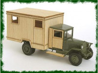 Bastion 35  A3514 Wooden cabin and truck body for ZiS-44
