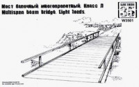 Multispan beam bridge, L Class (for light loads)