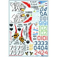 Decal 1/32 for MiG-29, Part 1
