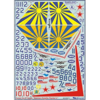 Decal 1/48 for Su-27 Russian Knights