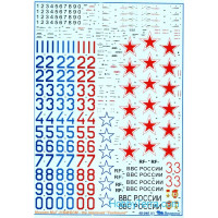 Decal 1/48 for MiG-31BM/BSM - the improved Foxhound