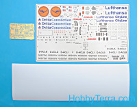 Big Planes kits  7207 CRJ 100 Lufthansa airways (plastic tyres)