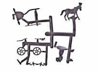Caesar Pharaoh's Chariot with Biblical Peasant