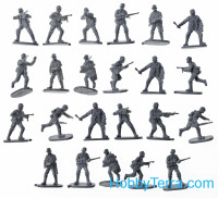 Caesar HB 06 WWII German Army, combat team one in 1/72 scale