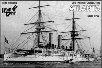 Combrig  70082 USS Atlanta Cruiser, 1886