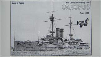 Combrig  70445 HMS Canopus Battleship 1899