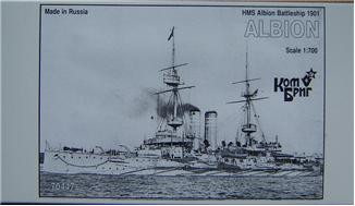 Combrig  70447 HMS Albion Battleship 1901