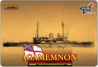 HMS Agamemnon Battleship, 1908 (Full Hull version)