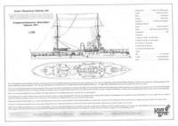 Combrig  70198 German Weissenburg Battleship, 1894