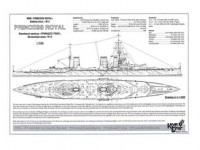 Combrig  70279 HMS Princess Royal Battlecruiser, 1912