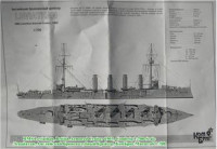 Combrig  70413 HMS Leviathan Armored Cruiser, 1903