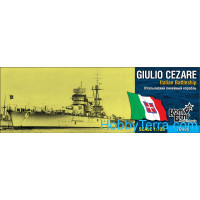 Italian Giulio Cesare Battleship, 1937