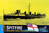 HMS "Spitfire" (Swordfish-class) Destroyer, 1895