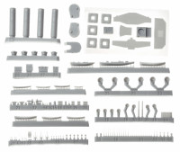 Combrig 70662 Resin model 1/700 HMS Hogue Armoured Cruiser, 1902