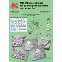 Painting masks 1/72 for Italeri MH-47E kit