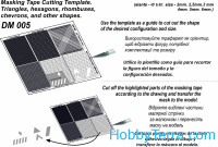 DAN models 005 Triangles, hexagons, rhombuses, chevrones and etc mask template