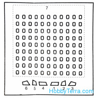 DAN models  144110 Painting masks 1/144 for Boeing 737-8 MAX, for Zvezda kit