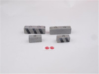 DAN models  35206 Concrete barrier, set 6