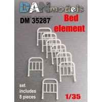 Accessories for diorama. Bed element, 8 pcs