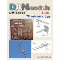 Civil TV Antennas, 3 pcs