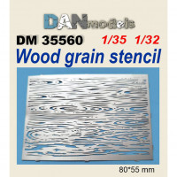 Wood grain stencil