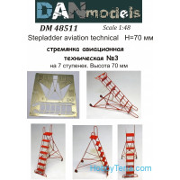 Stepladder aviation technical #3 (7 steps), height 70mm