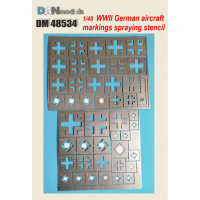 Stencil for WWII Luftwaffe aircraft markings