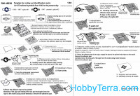 DAN models 48538 US aircraft national insignia (1943-present) mask template