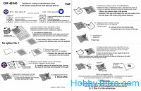 DAN models 48540 US aircraft national insignia (1919-1943) mask template