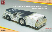 U.S.N Carrier Tractor(New Long Version) Including Tow bar, Wheel chock, resin+pe
