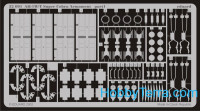 Eduard  EDBIG-3208 Photo-etched set BIG-ED 1/35 AH-1W Super Cobra, for Academy kit