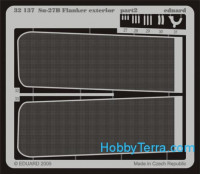 Eduard  EDBIG-3218 Photo-etched set BIG-ED 1/32 Su-27B Flanker, for Trumpeter kit