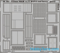 Eduard  3574 Photoetched set BIG-ED 1/35 152mm ShkH vz.77 Dana, for HobbyBoss kit