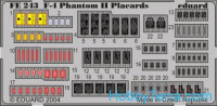 Eduard  4840 Photo-etched set BIG-ED 1/48 F-4J/S Phantom II, for Hasegawa kit